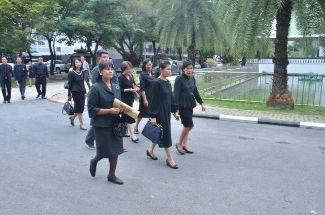 พิธีต้อนรับท่านรอง สู่รั้วเขียว-ขาว 